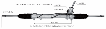Autoteile großhandel B2B - Servolenkungsstange lr005939 J88NJ4173 LAND ROVER