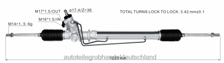 Autoteile großhandel Köln - Servolenkungsgetriebe 44504-87601-000 J88NJ4149 DAIHATSU