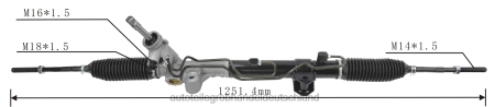 Autoteile großhandel in der nähe - Servolenkungsgetriebe 68140-628ae J88NJ4122 DODGE/CHRYSLER