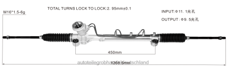 Autoteile großhandel Berlin - Servolenkungsstange 3l8z-3504-darm yl8z-3504-kbrm J88NJ4010 FORD