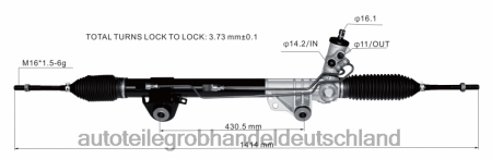 Autoteile großhandel Deutschland - Servolenkungsgetriebe bl1z3504-a J88NJ4005 FORD