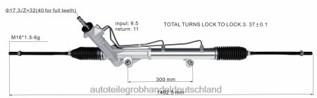 Bmw motorrad ersatzteile Deutschland - Servolenkungsgetriebe 97vb3n503ba 97vb3n503aa J88NJ4007 FORD