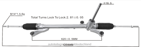 Motorrad ersatzteile Deutschland - Servolenkungsgetriebe cn153a500aa J88NJ4006 FORD