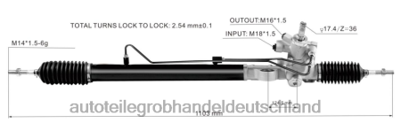 Autoteile großhandel Berlin - Servolenkungsgetriebe 53601-ta0-003 J88NJ3870 HONDA