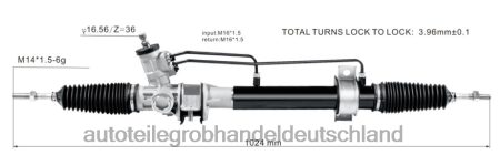 Autoteile großhandel Berlin - Servolenkungsgetriebe 0k70a-32-110 J88NJ4110 HYUNDAI/KIA