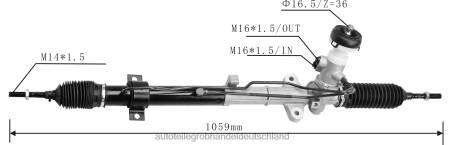 Autoteile großhandel Hamburg - Servolenkungsgetriebe 57700-1z000 57700-1m500 J88NJ4071 HYUNDAI/KIA