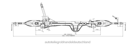 Autoteile großhandel - Servolenkungsgetriebe 56500-l400a J88NJ4084 HYUNDAI/KIA