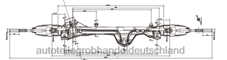 Autoteile großhandel in der nähe - Servolenkungsgetriebe 56500-p2000 J88NJ4062 HYUNDAI/KIA