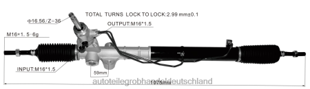 Honda motorrad ersatzteile Deutschland - Servolenkungsgetriebe 57700-2s100 57700-2s000 J88NJ4088 HYUNDAI/KIA