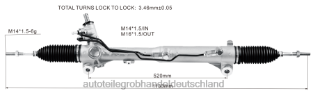Autoteile großhandel Berlin - Servolenkungsgetriebe ua3n-32-110 J88NJ3980 MAZDA