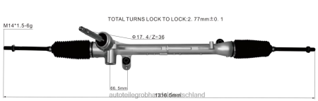 Autoteile großhandel Köln - Servolenkung Zahnstange KD31-32-110 J88NJ3969 MAZDA