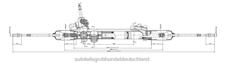 Autoteile großhandel B2B - Servolenkungsstange 4410a064 4410a308 J88NJ3893 MITSUBISHI