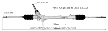 Honda motorrad ersatzteile Deutschland - Servolenkungsstange 4410a557 J88NJ3888 MITSUBISHI