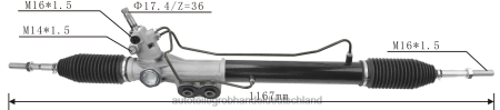 Autoteile großhandel B2B - Servolenkungsgetriebe 49200-3x03a J88NJ3923 NISSAN
