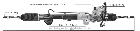 Autoteile großhandel Deutschland - Servolenkungsgetriebe 49001-jn30a 49200-jn30a J88NJ3935 NISSAN