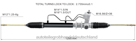 Autoteile großhandel Berlin - Servolenkungsstange mb682055 pw824267 J88NJ3990 PROTON/PERODUA