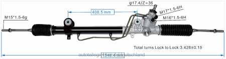 Autoteile großhandel B2B - Servolenkungsgetriebe 44250-04020 J88NJ3803 TOYOTA