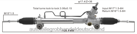 Autoteile großhandel B2B - Servolenkungsgetriebe 44250-06190 J88NJ3833 TOYOTA