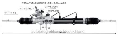 Autoteile großhandel Berlin - Servolenkungsgetriebe 44250-26220 J88NJ3820 TOYOTA