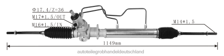 Autoteile großhandel Berlin - Servolenkungsgetriebe 44250-38010 J88NJ3840 TOYOTA