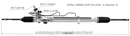 Autoteile großhandel Hamburg - Servolenkungsgetriebe 44200-26491 J88NJ3821 TOYOTA