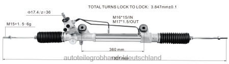 Bmw motorrad ersatzteile Deutschland - Servolenkungsgetriebe 44250-0k800 44250-0k600 J88NJ3807 TOYOTA
