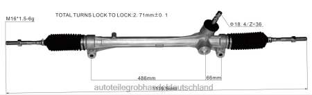 Honda motorrad ersatzteile Deutschland - Servolenkungsgetriebe 45510-48070 J88NJ3858 TOYOTA