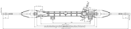Honda motorrad ersatzteile Deutschland - Servolenkungsgetriebe 45510-68010 J88NJ3818 TOYOTA