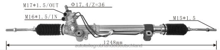 Motorrad ersatzteile Deutschland - Servolenkungsgetriebe 44200-35050 J88NJ3826 TOYOTA