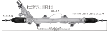 Honda motorrad ersatzteile Deutschland - Servolenkungsgetriebe 7e1 422 061g J88NJ3758 VOLKSWAGEN